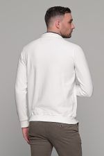 plekto-poylober-me-giaka-me fermouar-bambaki-cottom-sweater-knitting-casual-andriko-man-men-kathimerino-leyko-white-kafe-brown-beloyte-half-zipper (2)