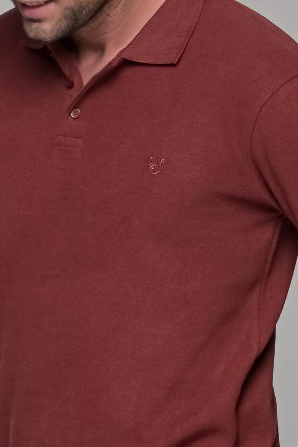 plekto-poylober-polo-me giaka-bambaki-cottom-sweater-knitting-casual-andriko-man-men-kathimerino-kokkino-red-tile (2)