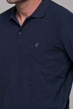 plekto-poylober-polo-me-giaka-bambaki-cottom-sweater-knitting-casual-andriko-man-men-kathimerino-mple-navy-blue