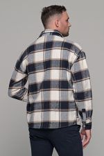 poykamiso-fanelenio-andriko-man-men-casual-kathimerino-jacket-karo-white-leyko-leyko-mple-blue-mpez-beige-me-giaka-koympia-shirt