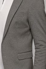 Χακί ανδρικό χειμερινό σακάκι AM- slim fit - Image 2