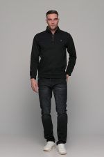Μαύρο ανδρικό παντελόνι τζιν με ξέβαμμα Paparazzi – slim fit - Image 7