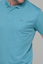 Σιέλ ανδρικό πόλο μπλουζάκι μοντάλ Massaro- Classic Fit - Image 2