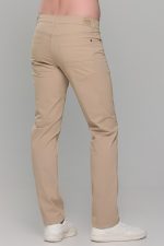 Καλοκαιρινό ανδρικό chino παντελόνι μπεζ - Slim fit - Image 5